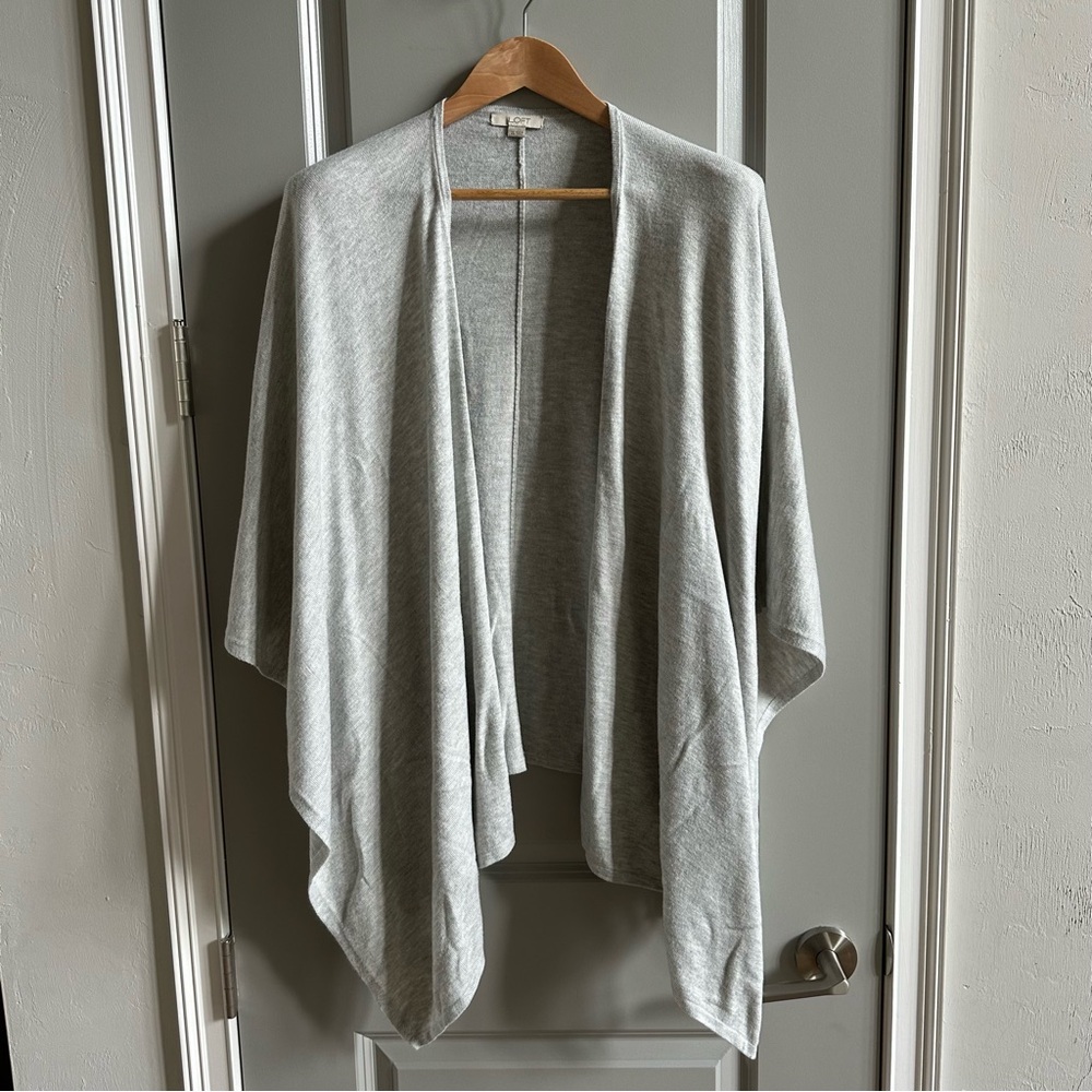 LOFT Sweater Poncho One Size